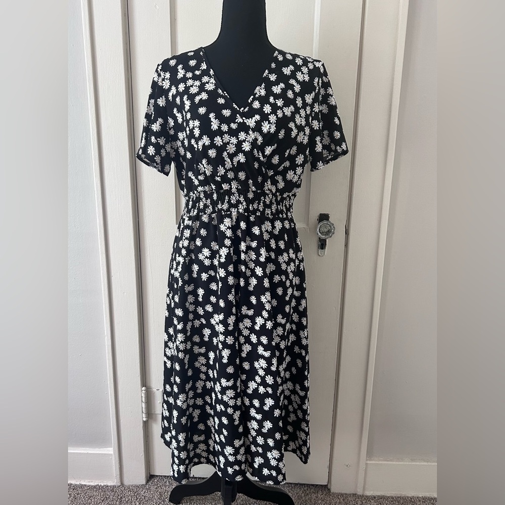 Midi Floral Dress